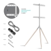 Аксессуар для ТВ FLOOR STAND /32-65" TS1220 WHITE ONKRON