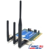 TRENDnet <TEW-623PI> Wireless N-Draft PCI Adapter  (802.11n/b/g, 300Mbps, 3x2dBi)
