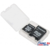 Transcend <TS4GSDMHC> Mini SecureDigital High Capacity (miniSDHC) Memory Card 4Gb Class2 + miniSD-->SD Adapter