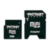Patriot miniSecureDigital (miniSD) Memory Card 2Gb + miniSD Adapter