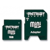 Patriot miniSecureDigital (miniSD) Memory Card 1Gb + miniSD Adapter