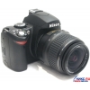 Nikon D40 18-55II KIT <Black> (6.1Mpx, 27-82mm, 3x, F3.5-5.6, JPG/RAW, 0Mb SD/SDHC, 2.5", USB 2.0, TV, Li-Ion)