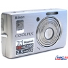 Nikon CoolPix S500 <Silver> (7.1Mpx, 35-105mm, 3x, F2.8-4.7, JPG, 26Mb+SD/SDHC, 2.5", USB, AV, Li-Ion)