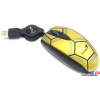 Genius Navigator P300 Football Optical (RTL) Gold +сменная панель  (RTL) USB 3btn Roll Retractable