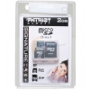 Patriot microSecureDigital (microSD)Memory Card 2Gb + microSD-->SD + microSD-->miniSD Adapters