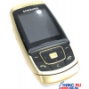 Samsung SGH-E830 Glassy Gold(900/1800/1900,Slider,LCD176x220@256K,GPRS+BT+USB,MicroSD,видео,MP3,FM,MMS,Li-Ion,86г)