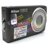 Nikon CoolPix S550 <Black> (10.0Mpx, 36-180mm, 5x, F3.5-5.6, JPG, 50Mb + 0Mb SD, 2.5", USB2.0, AV, Li-Ion)