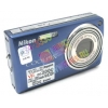 Nikon CoolPix S550 <Blue> (10.0Mpx, 36-180mm, 5x, F3.5-5.6, JPG, 50Mb + 0Mb SD, 2.5", USB2.0, AV, Li-Ion)