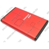 TRANSCEND <TS320GSJ25R-S> Red USB2.0 Portable HDD 320Gb EXT (RTL)