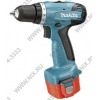 Makita <6271DWPE> Аккум. дрель-шуруповерт (30 Нм, 1300 об/мин, 12V, 1300 мАч 2xNiCd,  2 скорости, кейс)