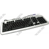 Клавиатура Kreolz JK-730M/KM-730 Silver&Black <PS/2> 107КЛ+12КЛМ/Мед
