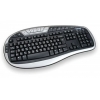 Клавиатура Chicony KB-0512 black/silver PS/2 multimedia ergonomic  (18 hot keys)