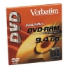 Диск DVD-RAM Verbatim 9.4Gb 3x with cartridge (5шт) 43493