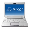 Субноутбук Asus Eee PC 901 20G Atom/1GB/20GB/Cam/Linux/8,9&#8221; White <90OAOBA51211917E206Q>