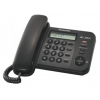 Телефон проводной Panasonic KX-TS2356RUB черный