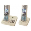 Р/Телефон Dect Panasonic KX-TG8226RUJ (автоответчик, 2 трубки, бежевый)