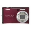 Фотоаппарат Nikon CoolPix S610 красный 10Mp 4x VR 45Mb/SD 3" (VMA272E1)