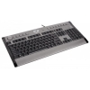 Клавиатура A4 KA-15MU Silver Grey+Black PS/2 Anion audio slim multimedia (KA-15MU SL GR+BK)