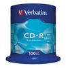 Диск CD-R Verbatim 700Mb 52x Cake Box (100шт) (43411)