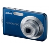 Фотоаппарат Nikon CoolPix S210 blue 8Mp 3x 2,5" 52Mb/SD (VMA222E1)