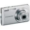 Фотоаппарат Nikon CoolPix S210 silver 8Mp 3x 2,5" 52Mb/SD (VMA220E1)