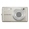 Фотоаппарат Nikon CoolPix S560 серебристый 10Mp 5x VR 44Mb/SD 2,7" (VMA280E1)