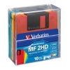 Дискеты Verbatim 1.44Mb Plastic Box DataLife Color (10шт) 45215