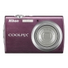 Фотоаппарат Nikon CoolPix S230 пурпурный 10Mp 3x VR 44Mb/SD/SDHC 3" Touch LCD (VMA333E1)