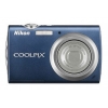 Фотоаппарат Nikon CoolPix S230 синий 10Mp 3x VR 44Mb/SD/SDHC 3" Touch LCD (VMA332E1)