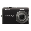 Фотоаппарат Nikon CoolPix S620 черный 12Mp 4x 45Mb/SD/SDHC 2,7" LCD (VMA355E1)