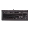 Клавиатура A4 KL-45 MUX-Slim Silver Black PS/2  <KL-45MU S/B PS/2>