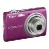 Фотоаппарат Nikon CoolPix S220 розовый 10Mp 3x 44Mb/SD/SDHC 2,5" LCD (VMA342E1)