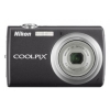Фотоаппарат Nikon CoolPix S220 черный 10Mp 3x 44Mb/SD/SDHC 2,5" LCD (VMA345E1)