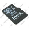 Kingston <SDC4/8GBSP>  microSDHC Memory  Card  8Gb  Class4