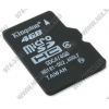 Kingston <SDC4/4GBSP>  microSDHC Memory  Card 4Gb Class4