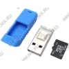 ADATA <microSDHC-16Gb Class6 + microSD-->USB Adapter>SecureDigital High Capacity Memory Card