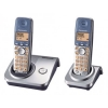Р/Телефон Dect Panasonic KIT-KX-TG7226RUS-P (серебристый металлик,  автоответчик, 3 трубки)