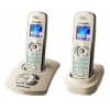 Р/Телефон Dect Panasonic KIT-KX-TG8322RUJ-P (бежевый, автоответчик, 3 трубки)