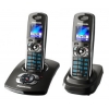Р/Телефон Dect Panasonic KIT-KX-TG8322RUT-P (серый металлик, автоответчик, 3 трубки)