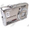 Nikon CoolPix S620 <Silver> (12.2Mpx, 28-112mm, 4x, F2.7-5.8, JPG, 45Mb+ 0Mb SDHC, 2.7", USB2.0, AV, Li-Ion)