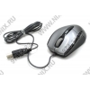 OKLICK Optical Mouse <520S> <Gray&Black> (RTL) USB 4btn+Roll, уменьшенная <845000-Gray>