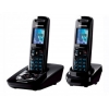 Р/Телефон Dect Panasonic KX-TG8422RUB (черный, 2 трубки, автоответчик)