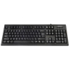 Клавиатура А4 KRS-85 ANTI-RSI comfort black PS/2 (KRS-85 BLACK)