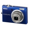 Фотоаппарат Nikon CoolPix S570 синий 12Mp 5x 47Mb/SD/SDHC 2.7" LCD (VMA592E1)
