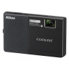 Фотоаппарат Nikon CoolPix S70 черный 12.1Mp 5x 20Mb/SD/SDHC 3.5" Сенсорный LCD (VMA480E1)