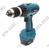 Makita <6347DWDE> Аккум. дрель-шуруповерт (80 Нм, 1300 об/мин, 13 мм, 18V, 2600 мАч NiMH х2, 2  скорости, кейс)