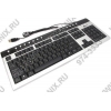 Клавиатура Kreolz KM-736U/JK-736M Silver&Black  <USB>  104КЛ+14КЛ  М/Мед