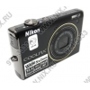 Nikon CoolPix S640 <Black> (12.2Mpx, 28-140mm, 5x, F2.7-6.6, JPG, 45Mb + 0Mb SDHC, 2.7", USB2.0, AV, Li-Ion)