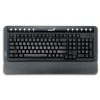 Клавиатура Genius KB-220 black Multimedia USB с подставкой (12but) (31310426101)