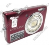 Nikon CoolPix S570 <Red> (12.0Mpx, 28-140mm, 5x, F2.7-6.6, JPG,47Mb + 0Mb SDHC, 2.7", USB2.0, AV, Li-Ion)